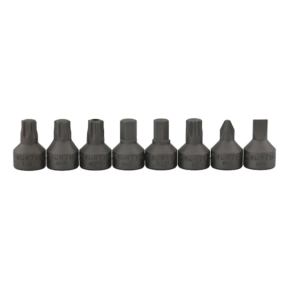 1/4 inch socket wrench bit assortment, 50 pieces