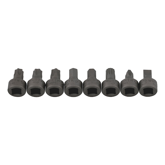 1/4 inch socket wrench bit assortment, 50 pieces