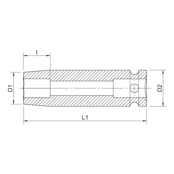 HAVALI LOKMA 3/4I-UZUN-SW19-90MM