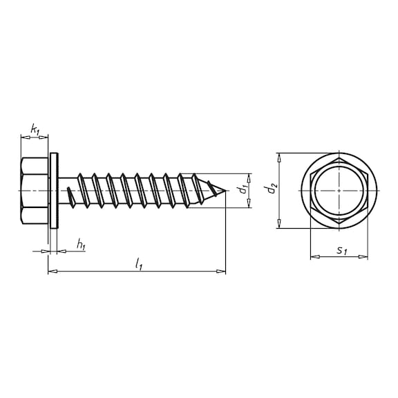 AKB.PULLU ÇAMURLUK VİDASI-SW8(A2K)5,5X13