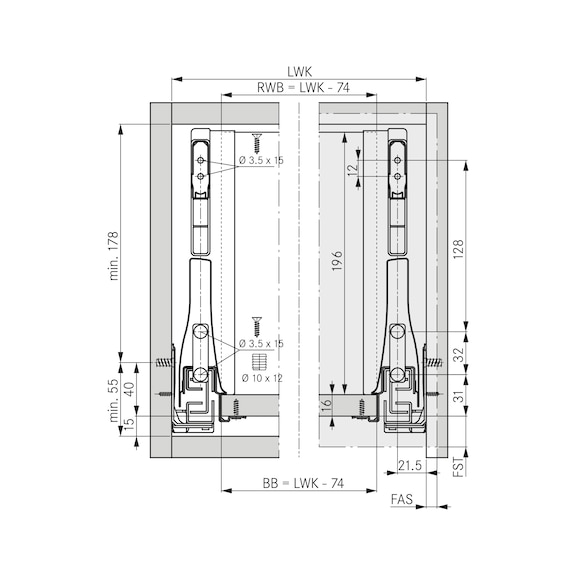 DWD-XP KOSELI BORDUR CUBUGU 500MM 