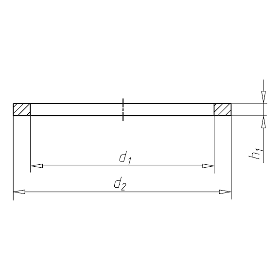 ALUM.PUL(CONTA)DIN7603-ALU-A-12X16X1,5