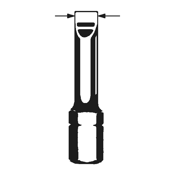 BİTS UÇ-DÜZ-1/4I-1,0X6X25MM