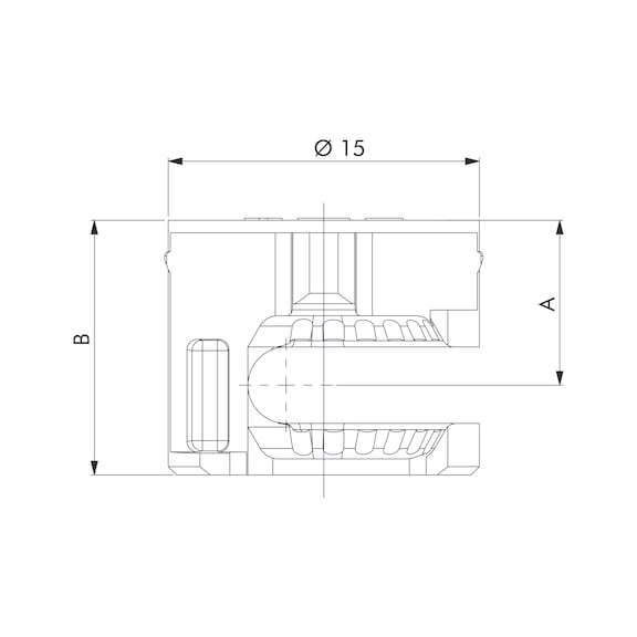 MİNİFİX VİDA DÜBELİ-ZD-(NI)-ST16MM