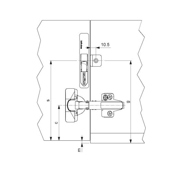 SOFT CLOSE ADAPTÖR PROFİL KAPAKLAR