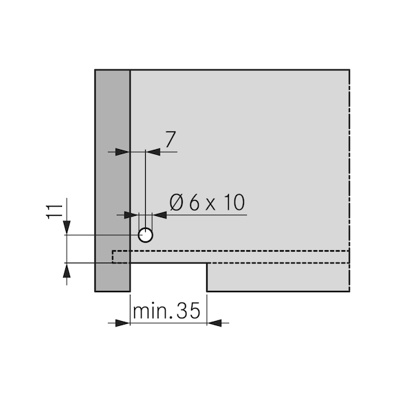 DYNAMOOV FRENLI ÇİFT AÇILIM RAY 300MM