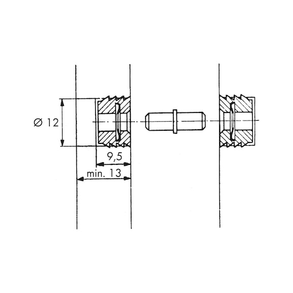 EVERFIX DUPLO 12 MM PIMLI