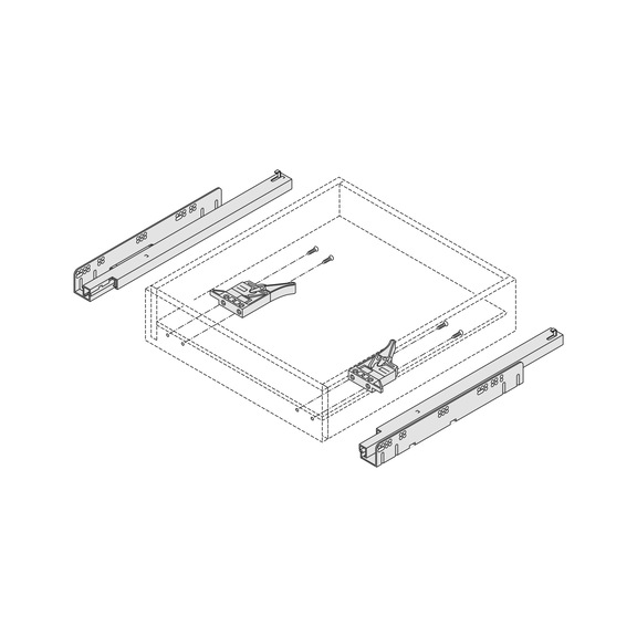 TİPMATİC DYNAMİC ÇİFT ACILIMLI 450MM