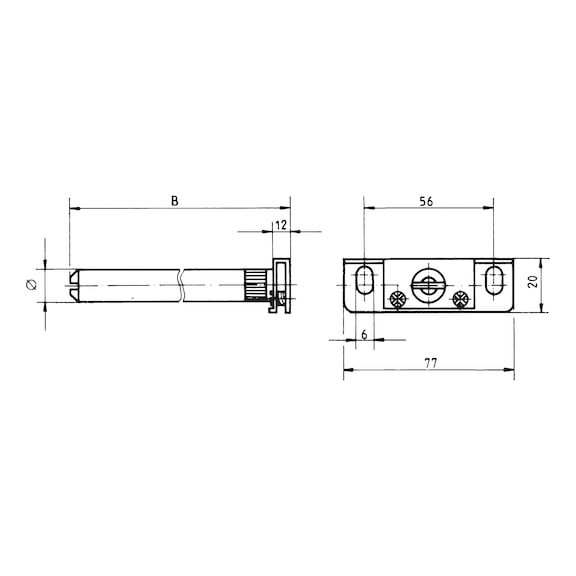 RAF DESTEK APARATI D TİPİ - 112MM