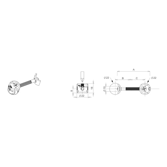 UNİVERSAL BİRLEŞTİRME 120-59-59 MM