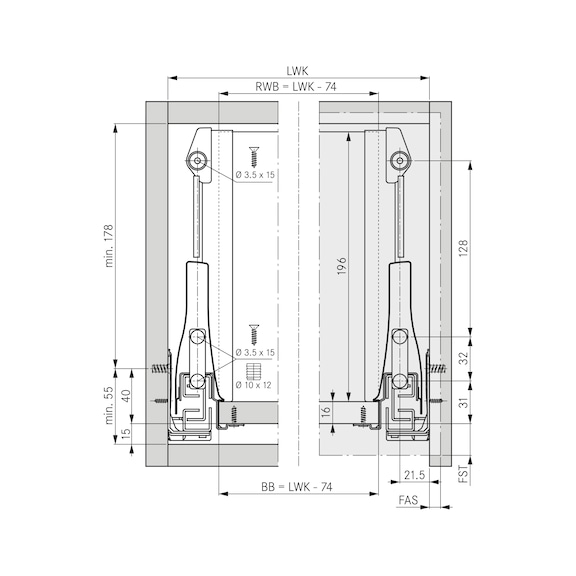 VARIOWING CAM TUTUCU SET